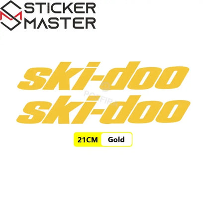 Ski-Doo Sticker | BRP Summit ve Renegade Kar Motoru Decal (21 cm) Sticker Master