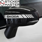 Skoda Sticker Ayna Şerit Seti Çıkartma | Sticker Master