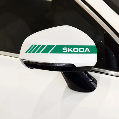 Skoda Sticker Ayna Şerit Seti Çıkartma | Sticker Master - Sticker Master