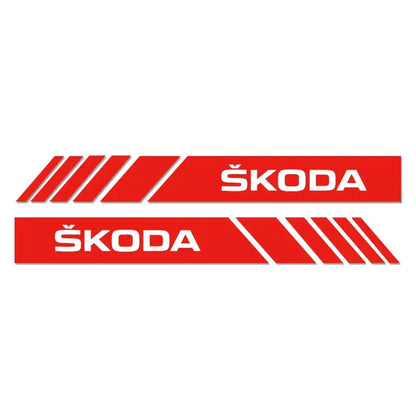 Skoda Sticker Ayna Şerit Seti Çıkartma | Sticker Master - Sticker Master