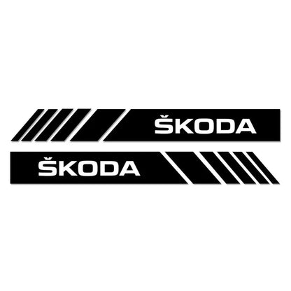 Skoda Sticker Ayna Şerit Seti Çıkartma | Sticker Master - Sticker Master