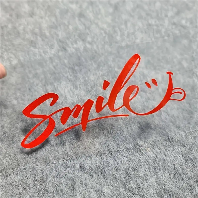 Smile Gülen Yüz Araba Stickerı Su Geçirmez - Sticker Master Sticker Master