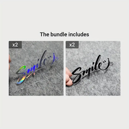 Smile Gülen Yüz Araba Stickerı Su Geçirmez - Sticker Master Sticker Master