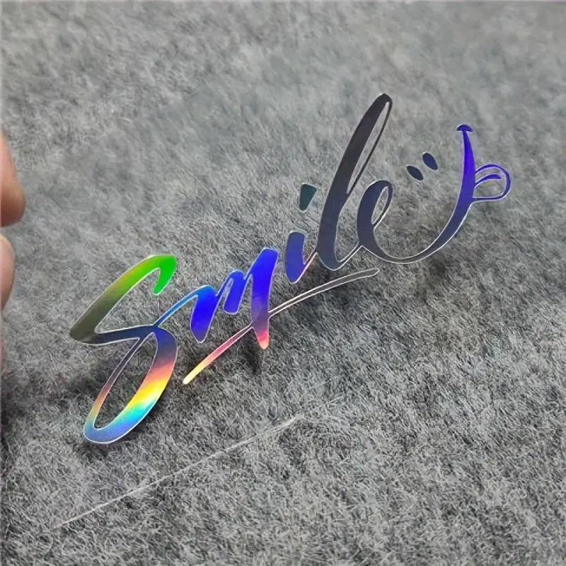Smile Gülen Yüz Araba Stickerı Su Geçirmez - Sticker Master Sticker Master