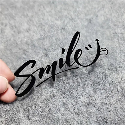 Smile Gülen Yüz Araba Stickerı Su Geçirmez - Sticker Master Sticker Master