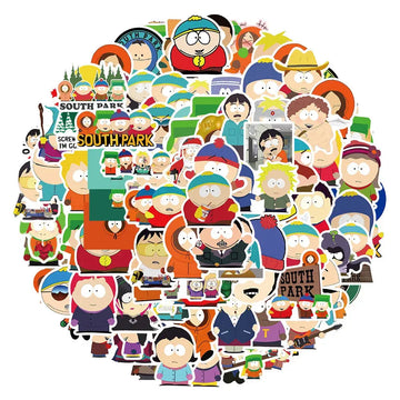 South Park Sticker Seti 100 Adet - Laptop Araba Etiket| Sticker Master Sticker Master