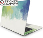 Soyut Boyama Laptop Sticker El Yapımı Efektli Set | Sticker Master