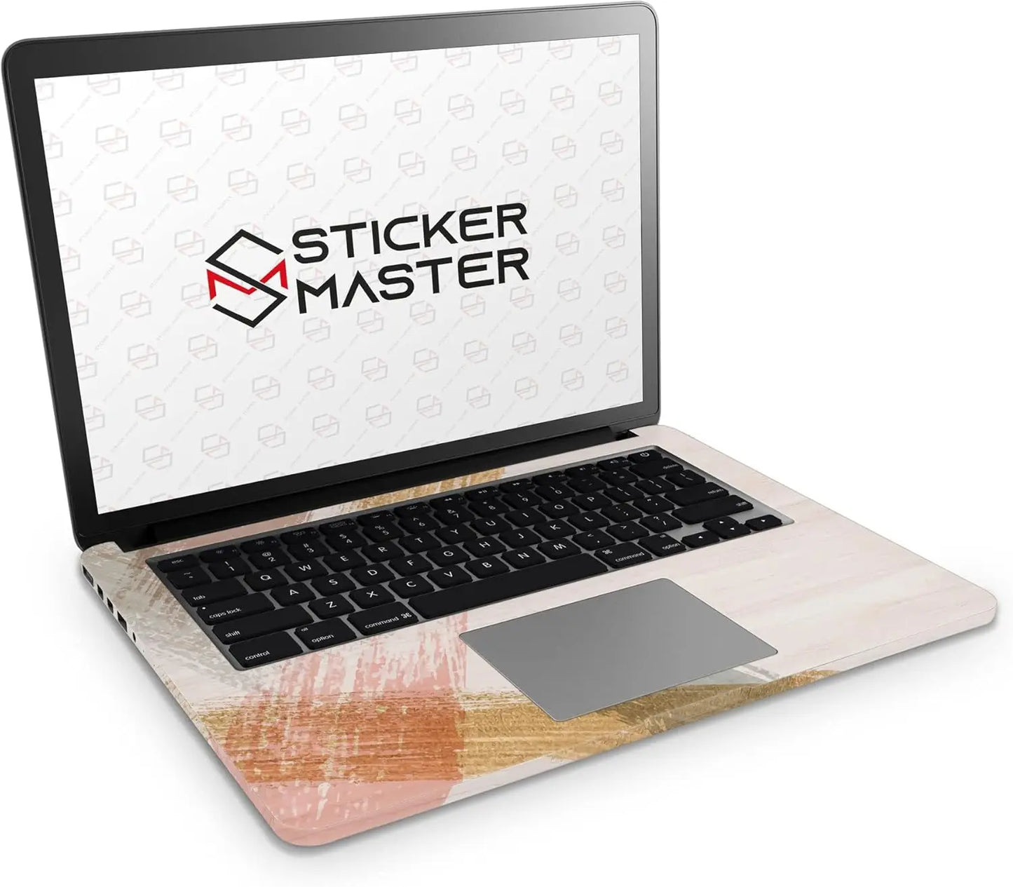 Sticker Master Brush Strokes Background Evrensel Sticker Dizüstü Bilgisayar Vinil Sticker Decal 12" 13" 13.3" 14" 15" 15.4" 15.6 inç Dizüstü Bilgisayar Çıkartma Koruyucu Macbook Asus Acer Hp Lenovo Huawei Dell İçin - Sticker Master