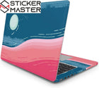 Soyut Gökyüzü Laptop Sticker Sanatsal Tasarım Seti | Sticker Master