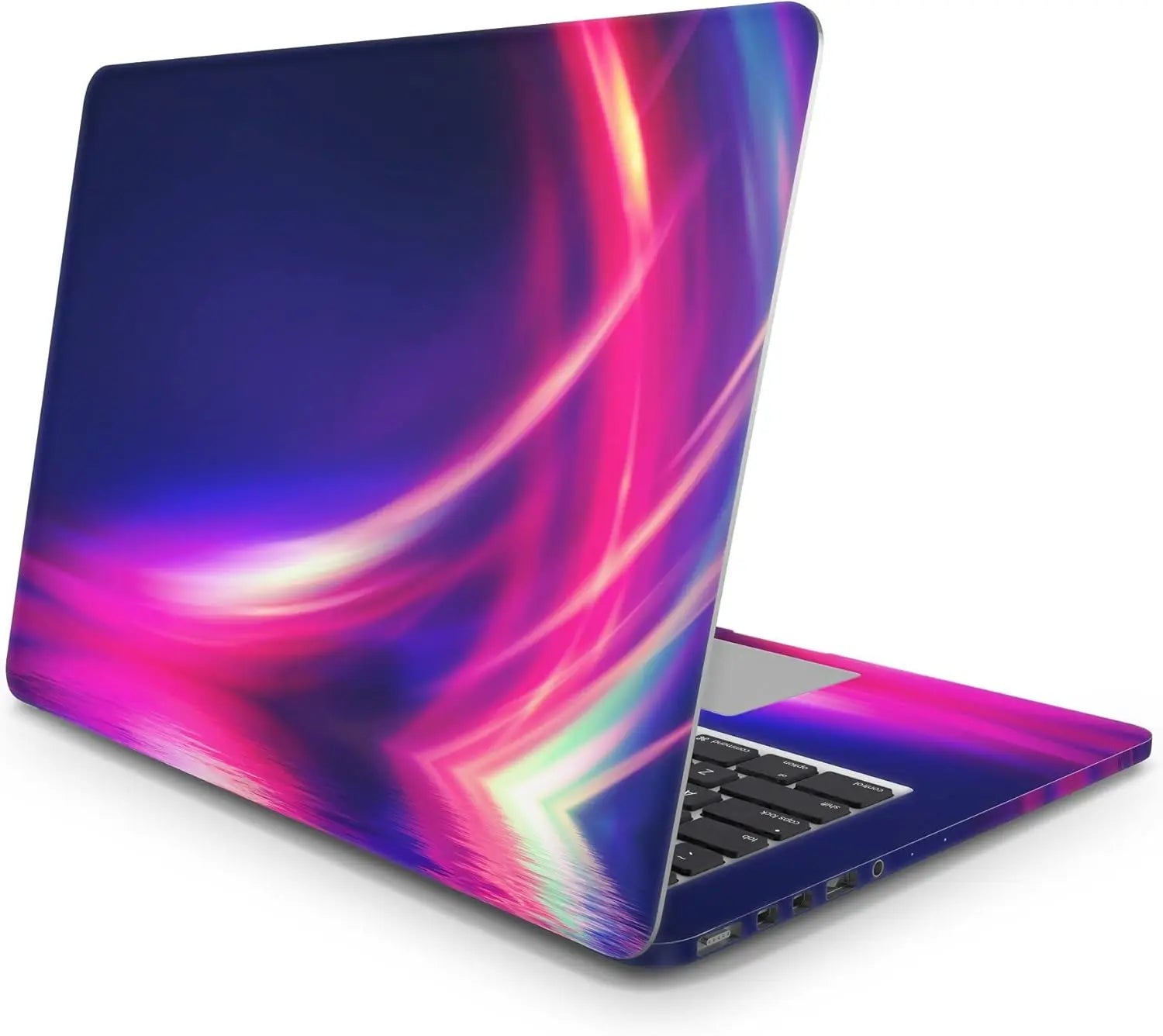 Sticker Master Shiny Futuristic Evrensel Sticker Dizüstü Bilgisayar Vinil Sticker Decal 12" 13" 13.3" 14" 15" 15.4" 15.6 inç Dizüstü Bilgisayar Çıkartma Koruyucu Macbook Asus Acer Hp Lenovo Huawei Dell İçin - Sticker Master