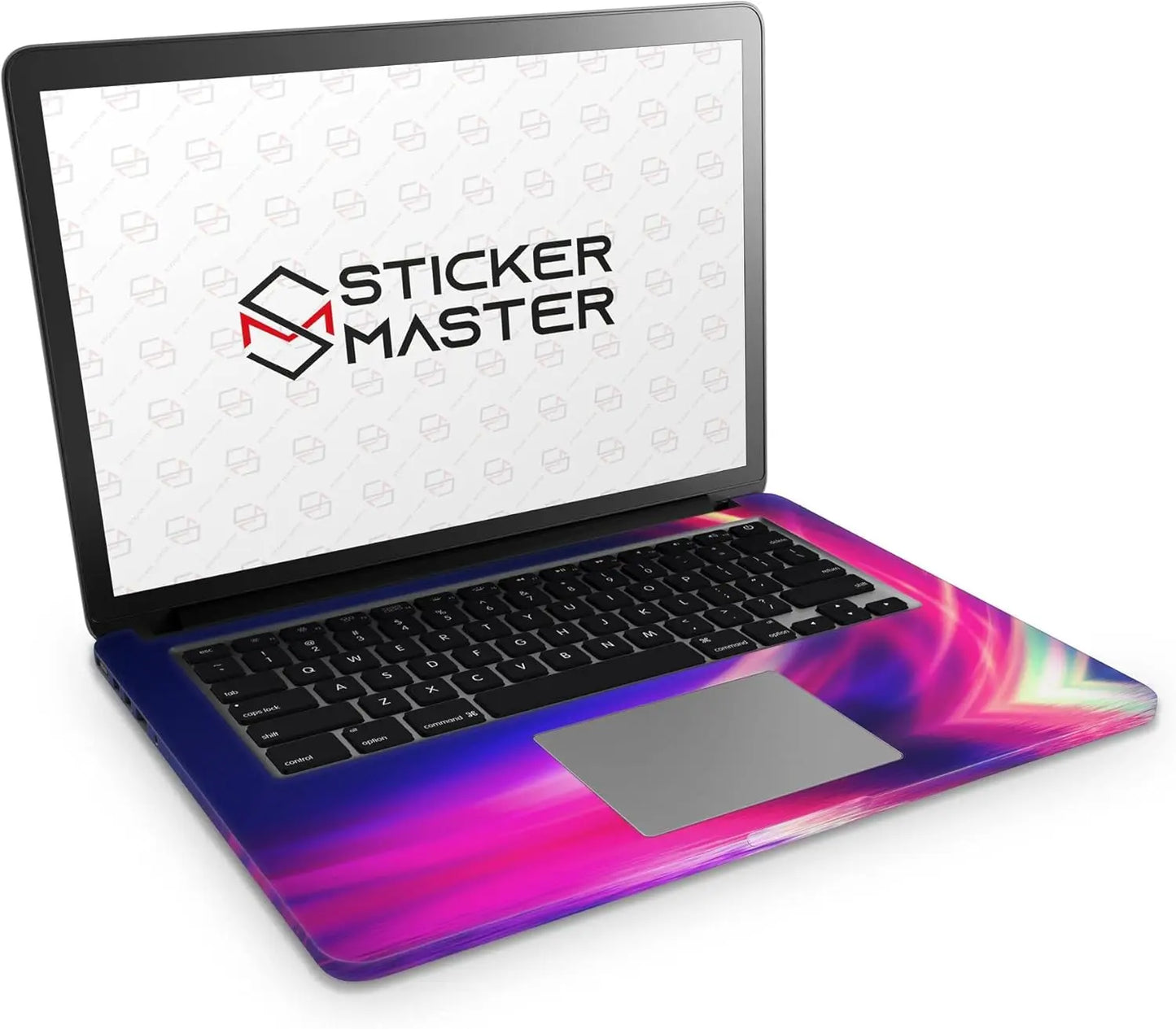 Sticker Master Shiny Futuristic Evrensel Sticker Dizüstü Bilgisayar Vinil Sticker Decal 12" 13" 13.3" 14" 15" 15.4" 15.6 inç Dizüstü Bilgisayar Çıkartma Koruyucu Macbook Asus Acer Hp Lenovo Huawei Dell İçin - Sticker Master