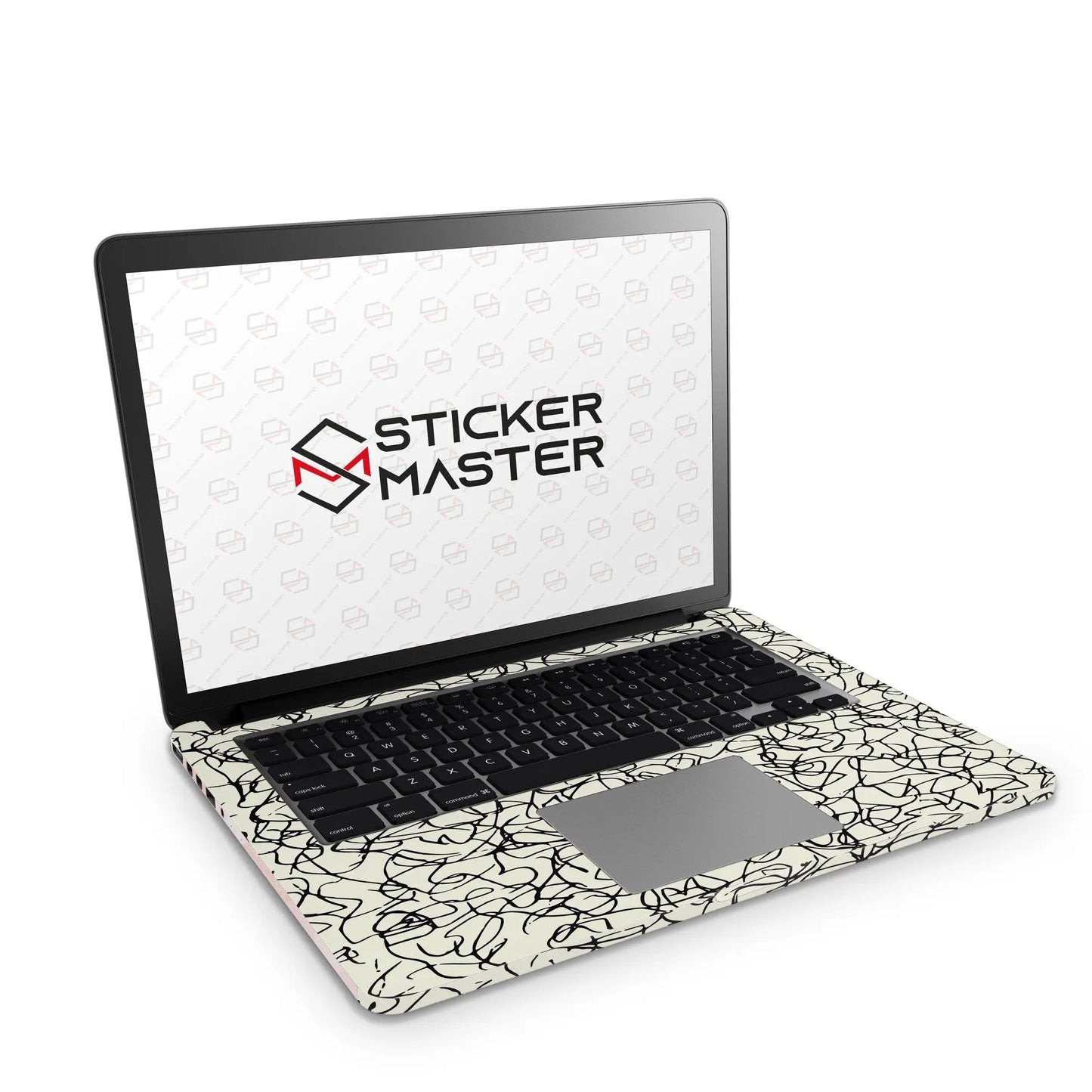 Sticker Master Kara Tahta Desenli Laptop Kaplama Sticker - Sticker Master