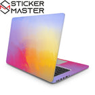 Soyut Renk Geçişli Laptop Sticker Abstract Expressionism 2 | Sticker Master
