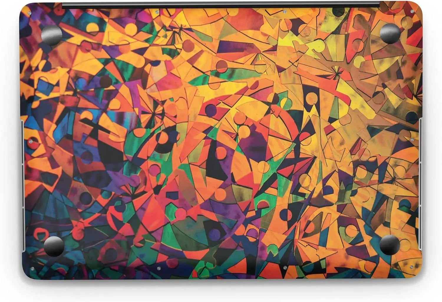 Sticker Master Abstract Artistic Evrensel Sticker Dizüstü Bilgisayar Vinil Sticker Decal 12" 13" 13.3" 14" 15" 15.4" 15.6 inç Dizüstü Bilgisayar Çıkartma Koruyucu Macbook Asus Acer Hp Lenovo Huawei Dell İçin - Sticker Master