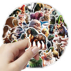 Soyut Sticker Seti | 50 Adet Brainrot ve Grafiti (Suya Dayanıklı)