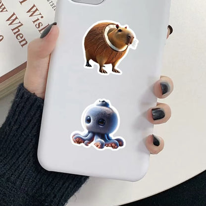 50 Adet Soyut ve Eğlenceli Sticker Seti | Brainrot Grafiti - Sticker Master