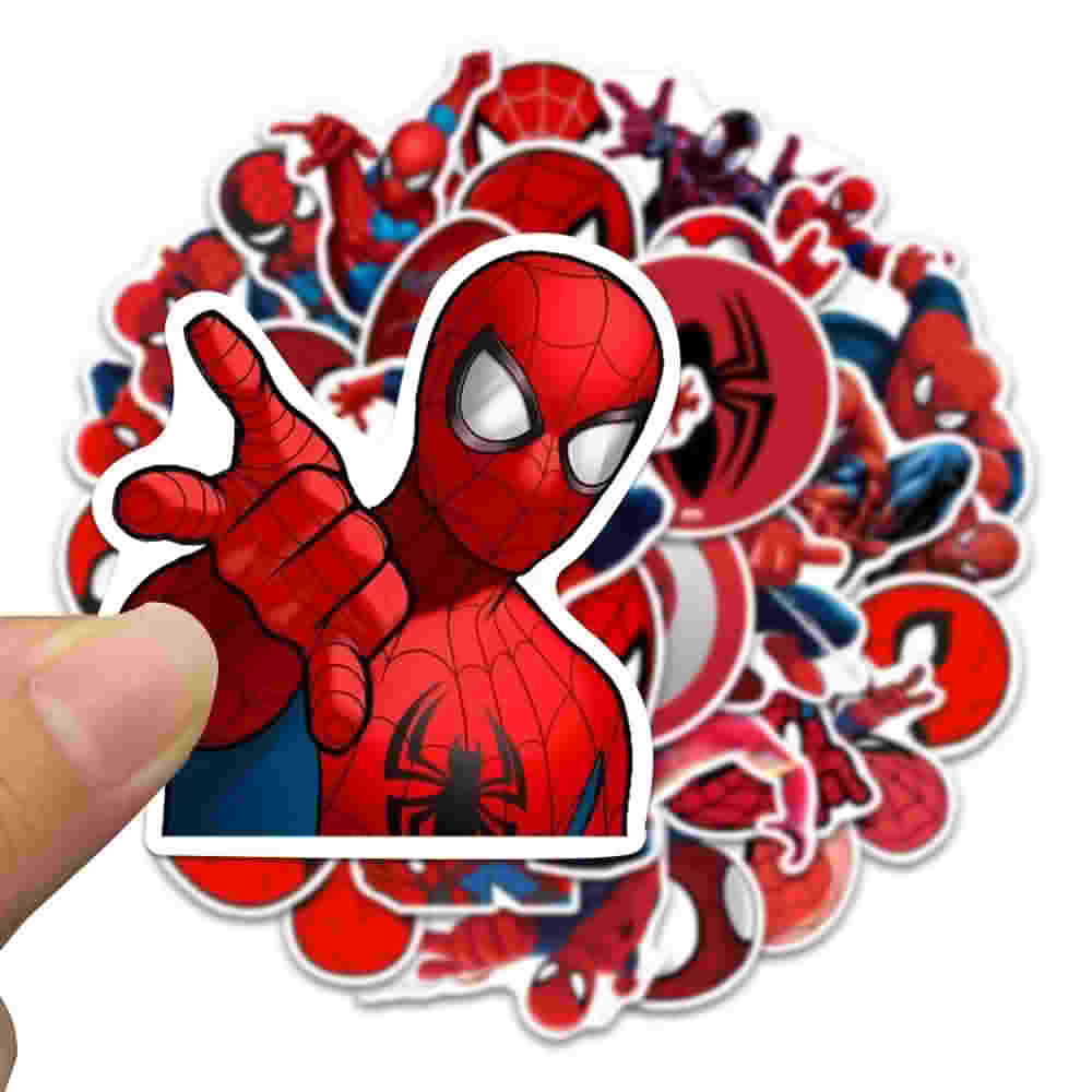 Spiderman Sticker Seti | Marvel Süper Kahraman Çıkartmaları - Sticker Master
