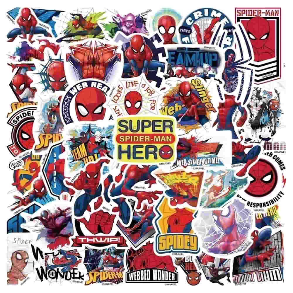 Spiderman Sticker Seti | Marvel Süper Kahraman Çıkartmaları - Sticker Master