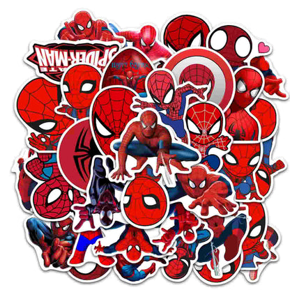 Spiderman Sticker Seti | Marvel Süper Kahraman Çıkartmaları - Sticker Master
