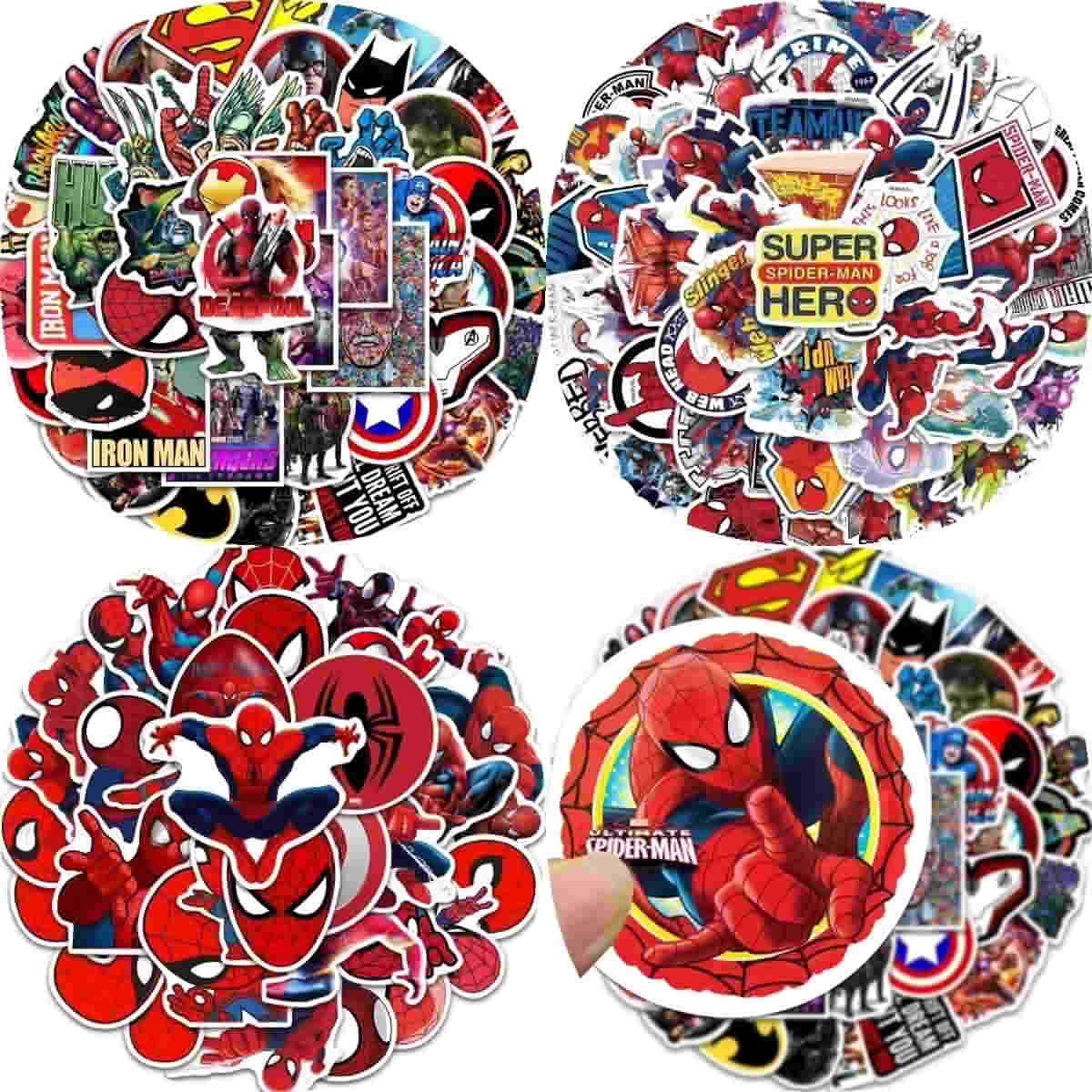 Spiderman Sticker Seti | Marvel Süper Kahraman Çıkartmaları - Sticker Master