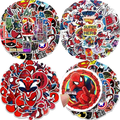 Spiderman Sticker Seti | Marvel Süper Kahraman Çıkartmaları - Sticker Master