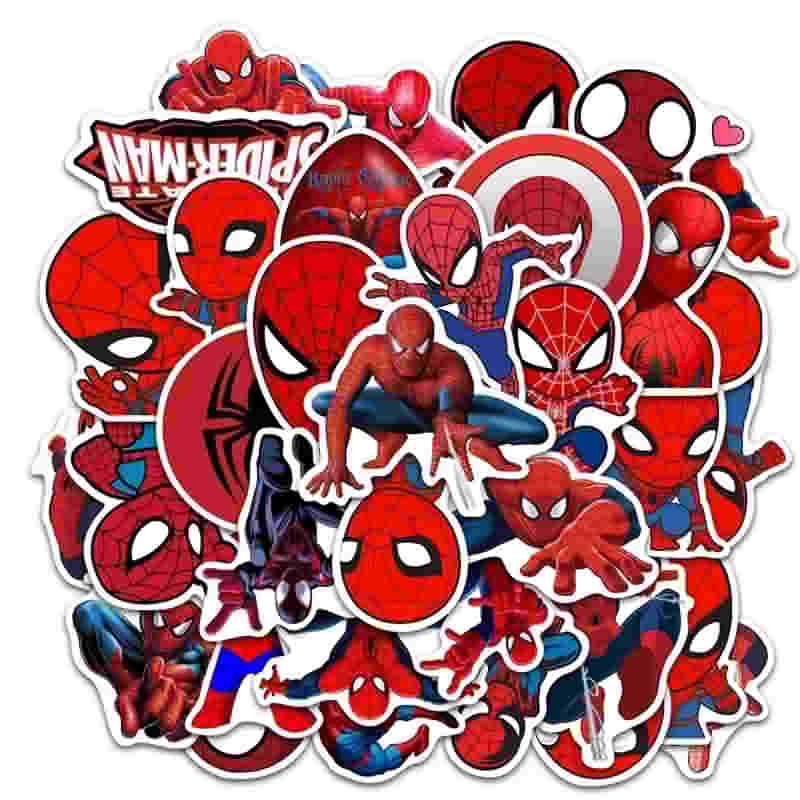 Spiderman Sticker Seti | Marvel Süper Kahraman Çıkartmaları - Sticker Master