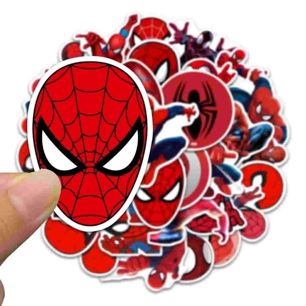 Spiderman Sticker Seti | Marvel Süper Kahraman Çıkartmaları - Sticker Master