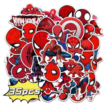 Spiderman Sticker Seti | Marvel Süper Kahraman Çıkartmaları - Sticker Master