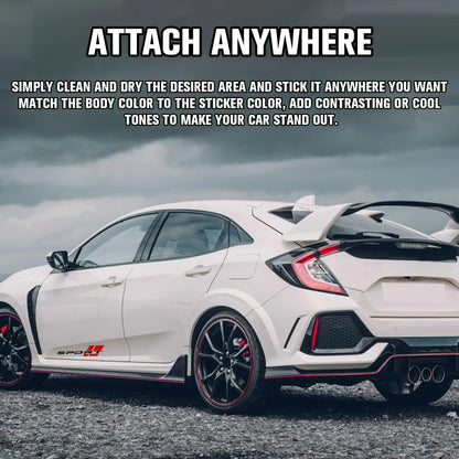 Sport Araba Sticker 2li Set 40.6cm Su Geçirmez | Sticker Master Sticker Master
