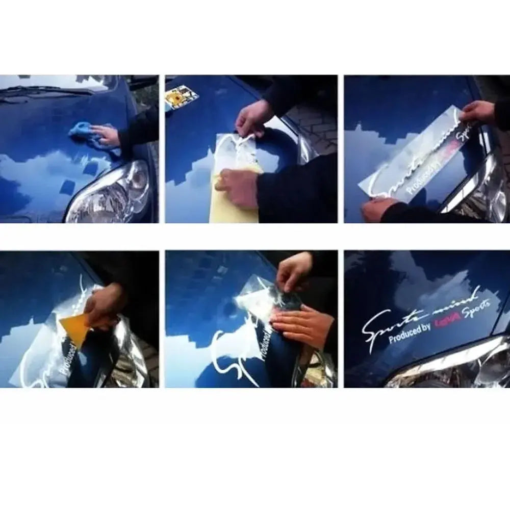 Sticker Master "Sports Mind" Far ve Kapı Sticker 27x8 CM Sticker Master