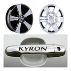 Sticker Master Ssangyong Kyron Sticker Seti – Kapı Kolu & Jant İçin Dayanıklı 10’lu Oto Etiket