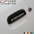 Stepway Kapı Kolu Sticker Seti 4 Adet | Sticker Master