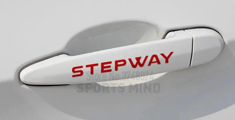 Stepway Kapı Kolu Sticker Seti 4 Adet | Sticker Master Sticker Master