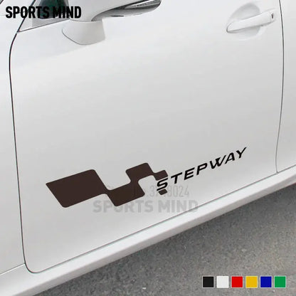 Stepway Sticker Seti Yan Kapı ve Kaput Yazısı | Sticker Master - Sticker Master