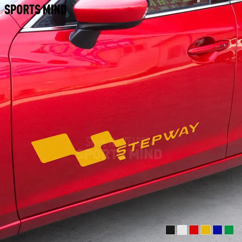 Stepway Sticker Seti Yan Kapı ve Kaput Yazısı | Sticker Master - Sticker Master