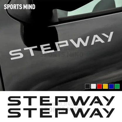Stepway Sticker Seti Yan Kapı ve Kaput Yazısı | Sticker Master Sticker Master