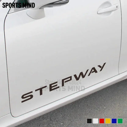 Stepway Sticker Seti Yan Kapı ve Kaput Yazısı | Sticker Master Sticker Master
