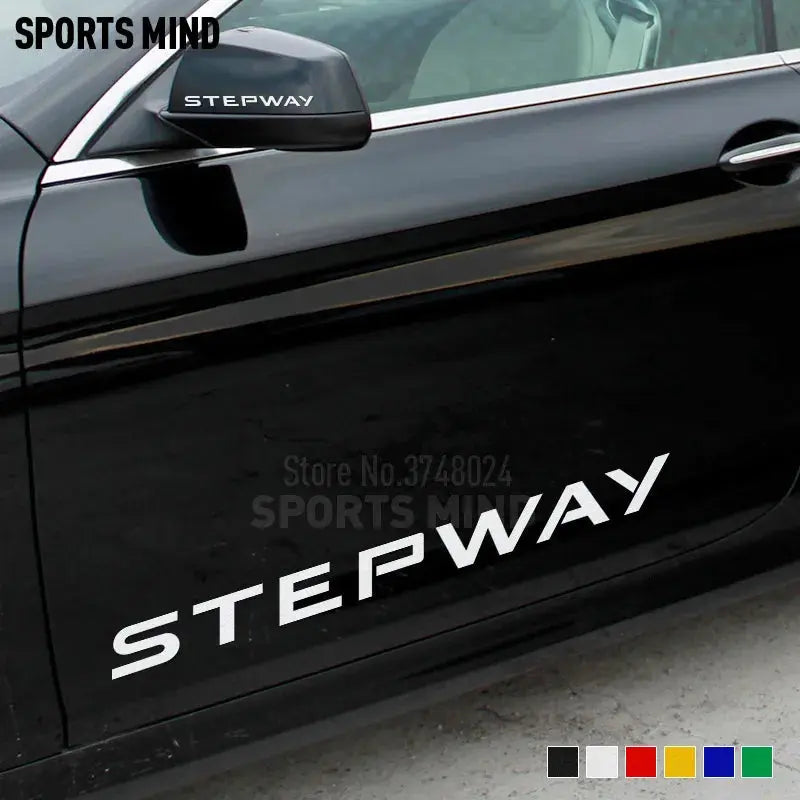 Stepway Sticker Seti Yan Kapı ve Kaput Yazısı | Sticker Master Sticker Master