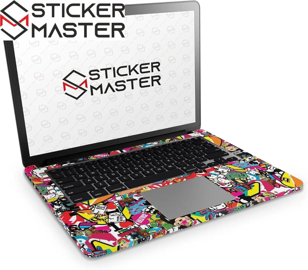 Sticker Bombing Notebook Sticker Bomb Laptop Kaplama Tüm Modellerle Uyumlu - Sticker Master