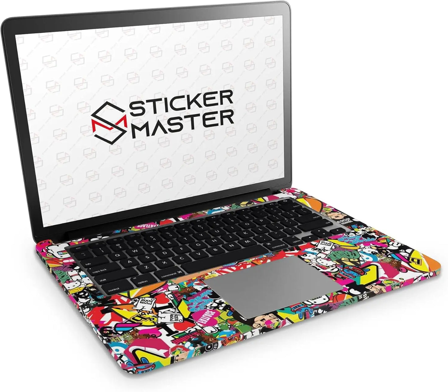 Sticker Master Sticker Bomb 1 Style Evrensel Sticker Dizüstü Bilgisayar Vinil Sticker Decal 12" 13" 13.3" 14" 15" 15.4" 15.6 inç Dizüstü Bilgisayar Çıkartma Koruyucu Macbook Asus Acer Hp Lenovo Huawei Dell İçin - Sticker Master