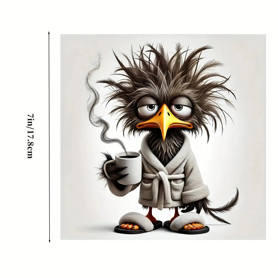 Sticker Master 17.78 Cm Insomnia Birds Vinyl Decal,car Sticker For Laptop, Bottle, Truck, Phone, Motorcycle, Window, Wall, Cup Decals Sticker Master