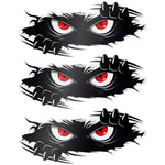 Sticker Master 3’lü Peeking Monster Sticker Seti – Su Geçirmez 3D Tarz Vinil Çıkartma Etiket Yapıştırma Sticker Master