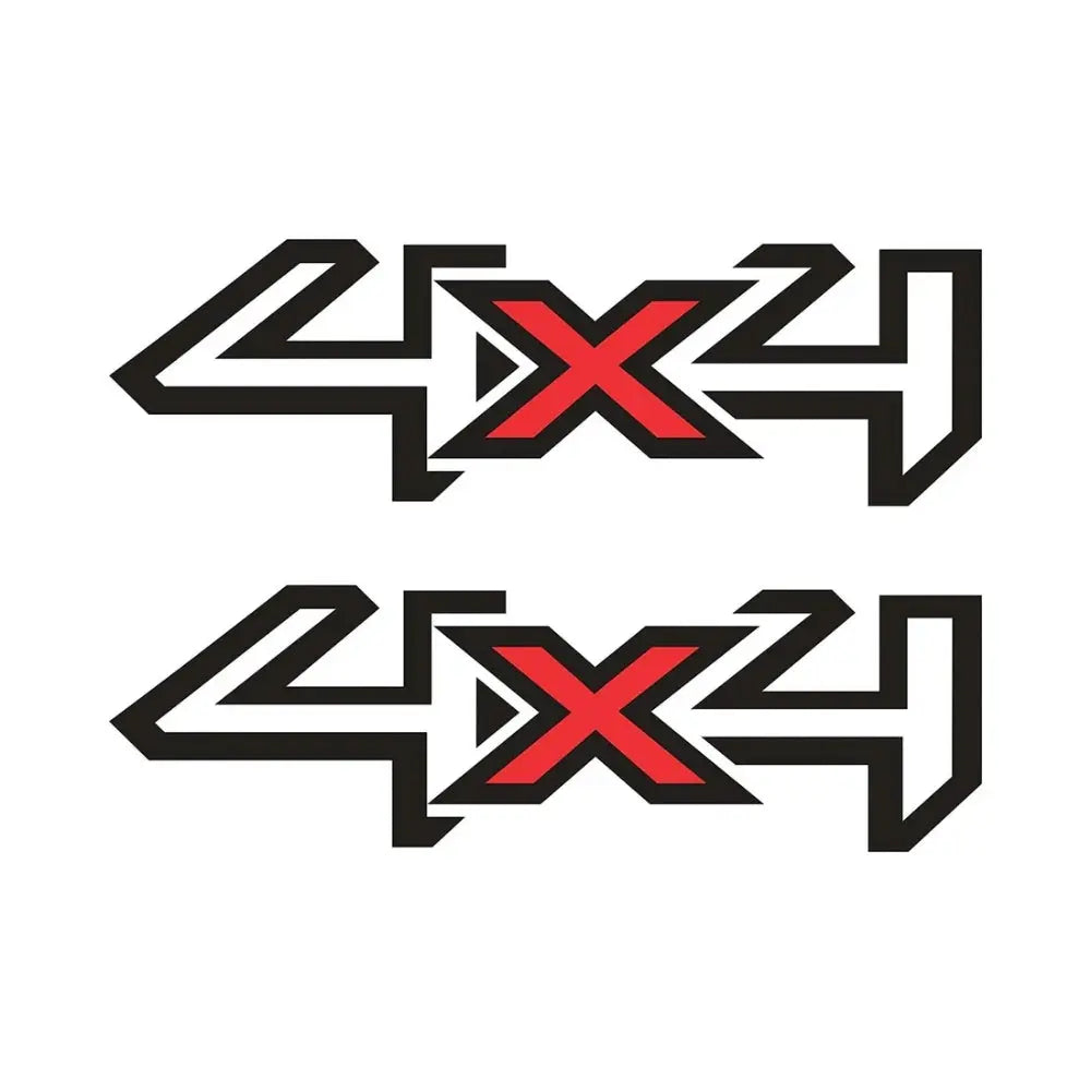 Sticker Master 4x4 Color Sticker Motor, Kask, Laptop, Araba, Oto Araç İçin Dayanıklı Etiket Decal 20 Cm Sticker Master