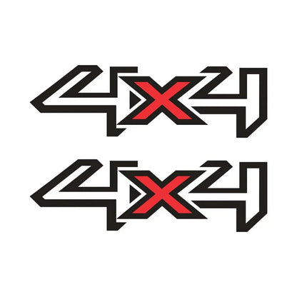 Sticker Master 4x4 Color Sticker Motor, Kask, Laptop, Araba, Oto Araç İçin Dayanıklı Etiket Decal 20 Cm Sticker Master