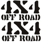 4x4 Off Road Sticker Safari Tasarım (2 Adet) | Sticker Master