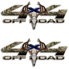 4x4 Off-Road Sticker Kuru Kafa Kamuflaj | Sticker Master