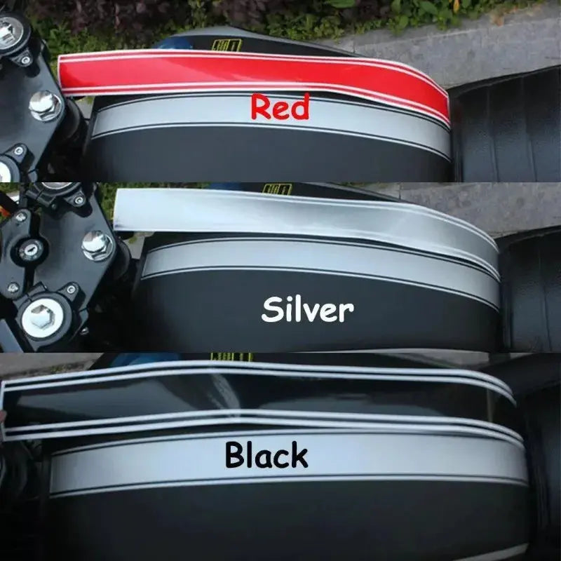 Sticker Master 50 Cm Çizgi Motor Sticker (Yakıt Deposu, Gövde, Kask) Sticker Master