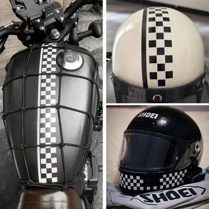 Sticker Master 50 Cm Çizgi Motor Sticker (Yakıt Deposu, Gövde, Kask) Sticker Master