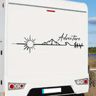 Adventure Karavan Sticker | Doğa ve Seyahat Etiketi | Sticker Master