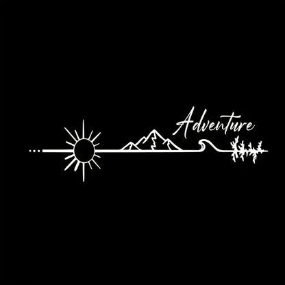 Sticker Master Adventure Karavan Doğa Sticker Sticker Master